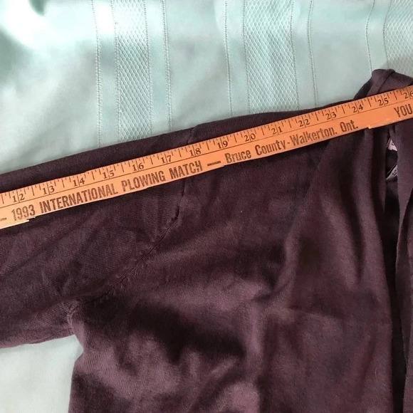 Wrap Front Long Cardigan - Picture 15 of 16